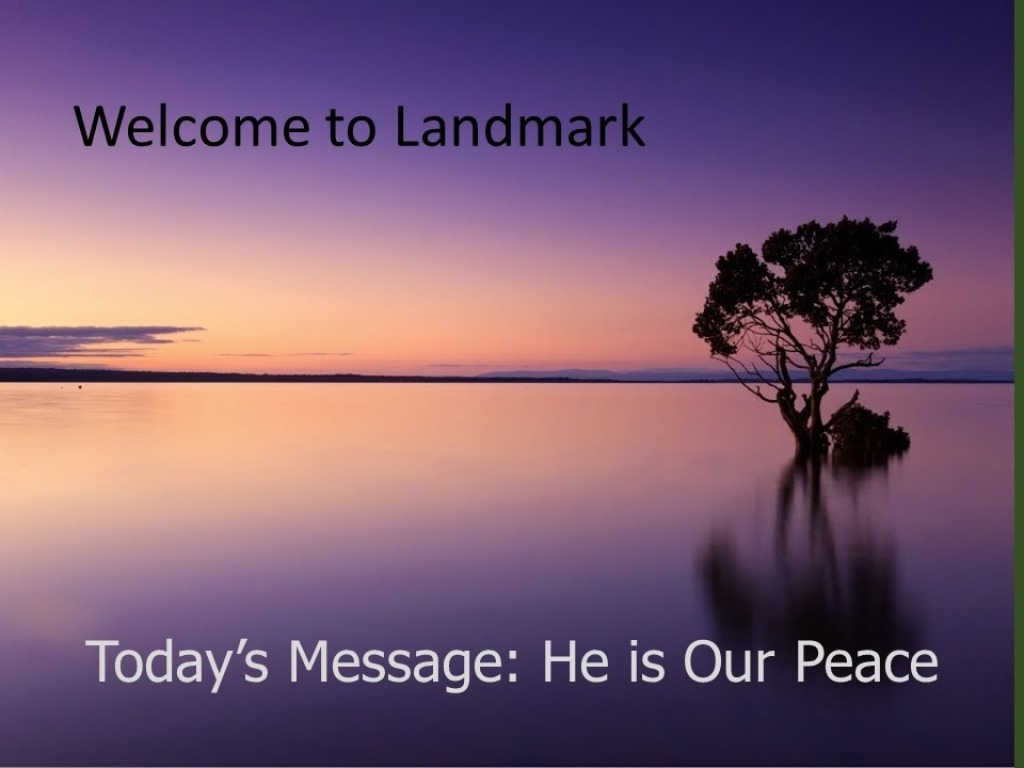 He Is Our Peace Logos Sermons He Is Our Peace Logos Sermons