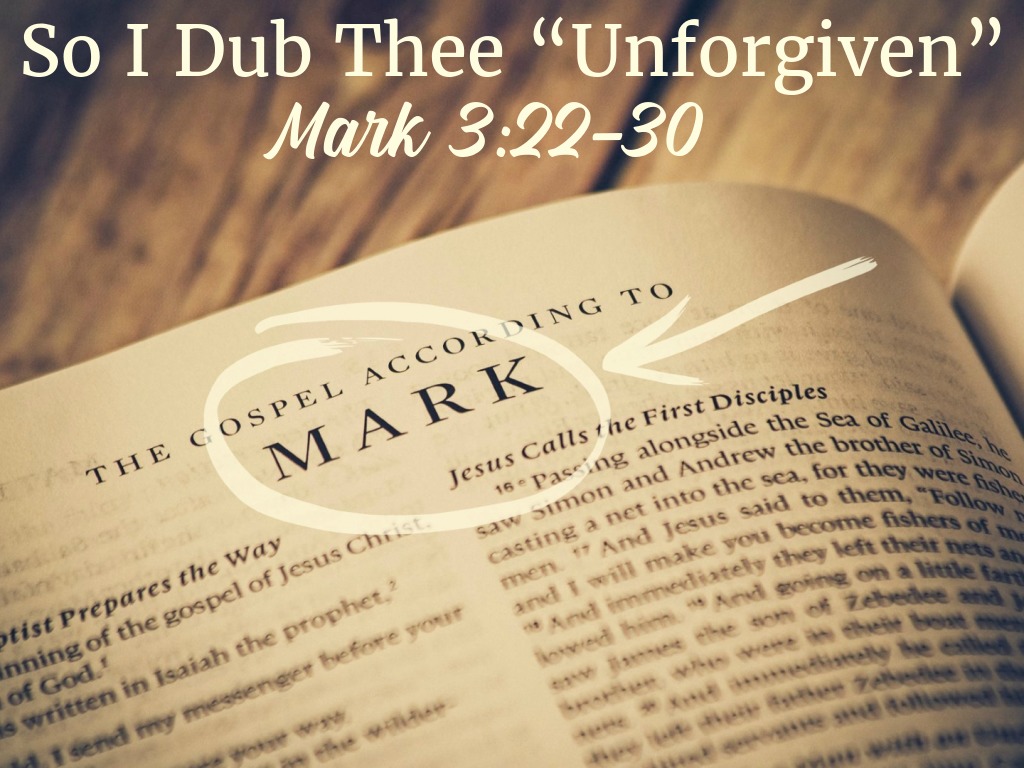 So I Dub Thee Faithlife Sermons