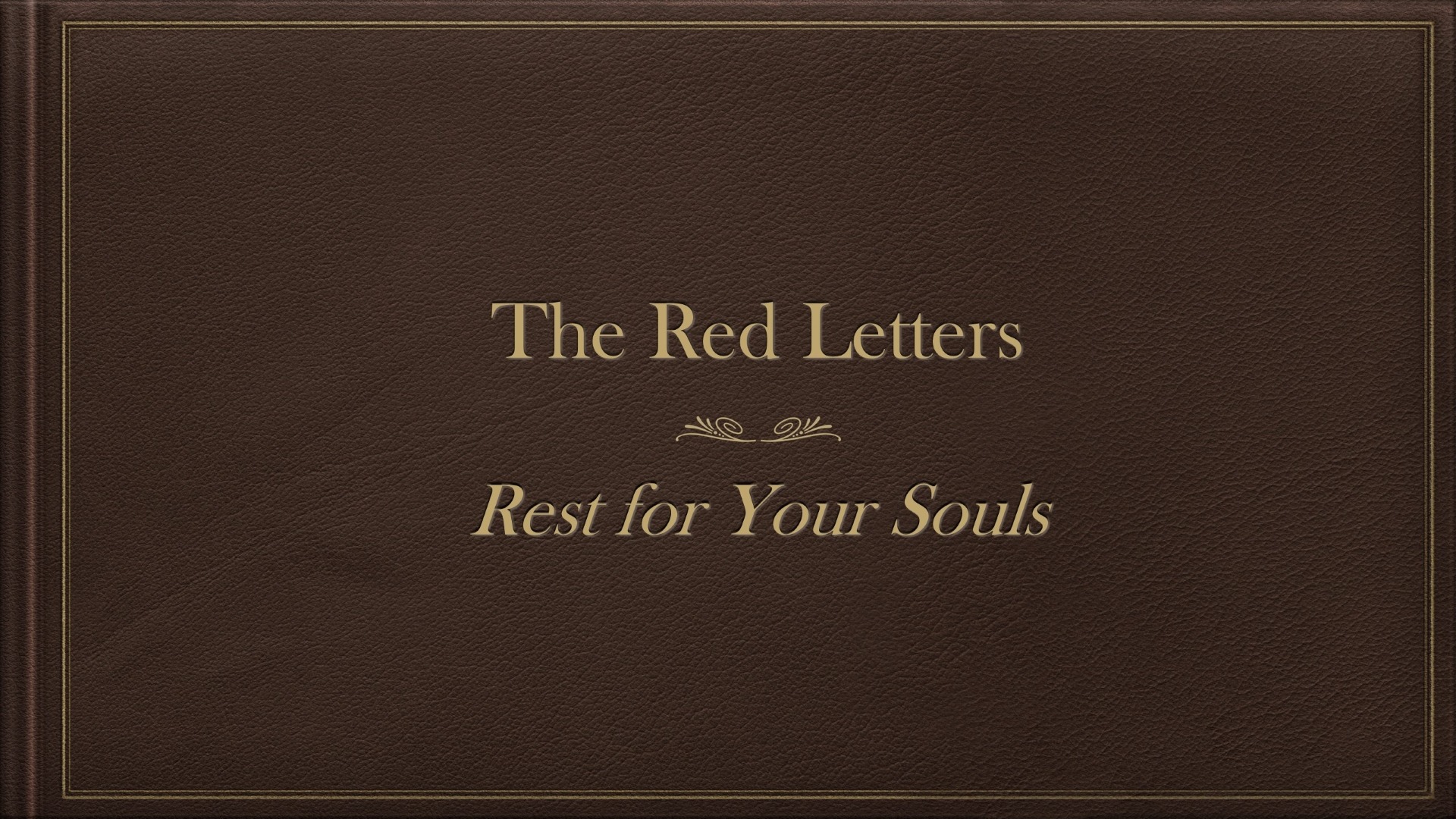 Rest For Your Souls Faithlife Sermons rest-for-your-souls-faithlife-sermons