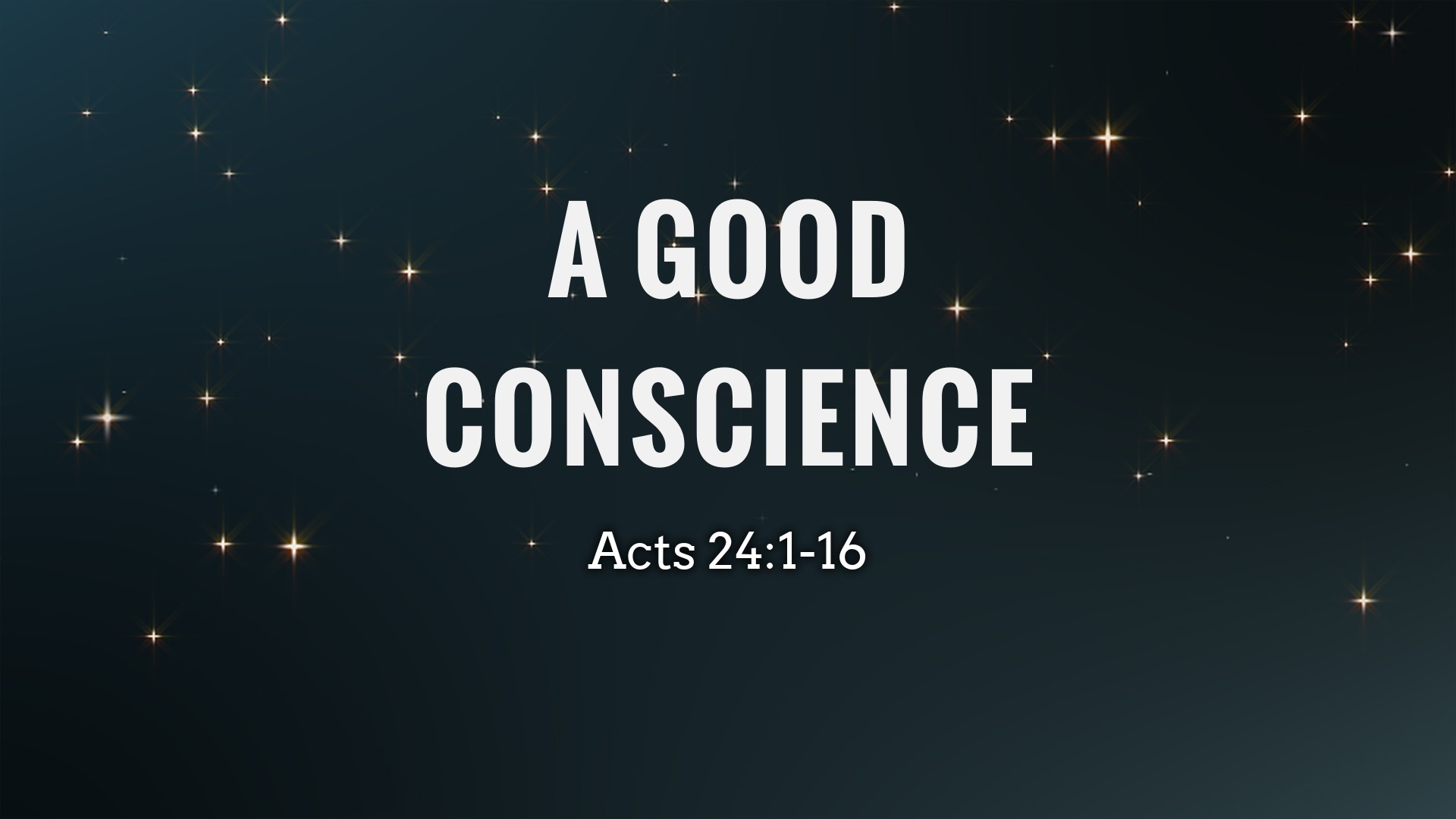 Word For Good Conscience