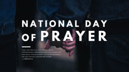 National Day of Prayer Holding  PowerPoint Photoshop image 1