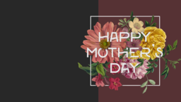 Happy Mother's Day Bouquet  PowerPoint image 4