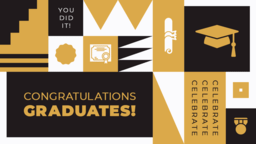 Congratulations Graduates  PowerPoint Photoshop image 1