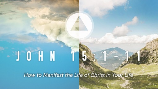 How to Manifest the Life of Christ in Your Life | John 15:1-11
