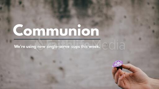 New Communion Cups