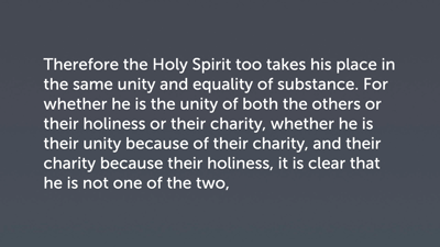 The Holy Spirit