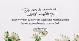 Philippians 4:6  PowerPoint image 2