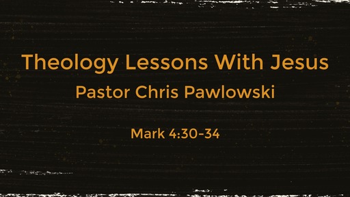 Theology Lesson With Jesus: Theology of Growth
