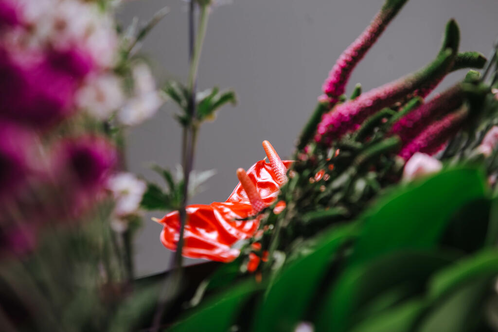 Pink Tropical Floral Arrangement large preview