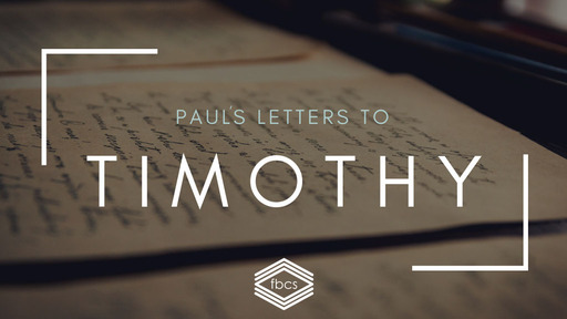 Paul's Letters To Timothy