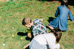 Kids in an Easter Egg Hunt  image 3