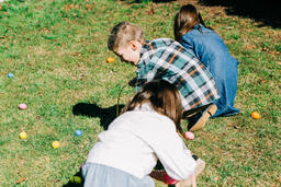 Kids in an Easter Egg Hunt  image 5