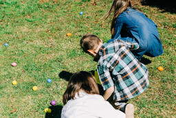 Kids in an Easter Egg Hunt  image 2