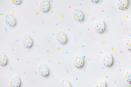 Easter Eggs with Pastel Pattern  image 1