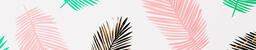 Pink, Green and Gold Paper Palm Leaves  image 16