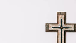 Wooden Cross with Crucifixion Nails  image 13