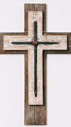 Wooden Cross with Crucifixion Nails  image 11