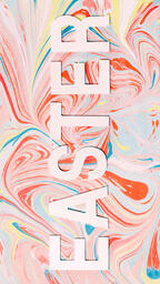 EASTER on Pastel Marbled Background  image 6