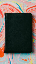 Bible on Pastel Marbled Background  image 5