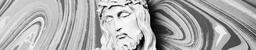 Christ Statue on Marbled Background  image 3