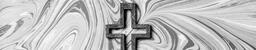 Concrete Cross Outline on Marbled Background  image 6