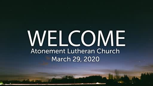 Service Video March 29 Service Video March 29