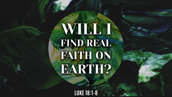 Will I Find REAL Faith on Earth? - Logos Sermons