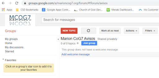 Google Group Google Group