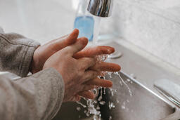 Man Washing Hands  image 2