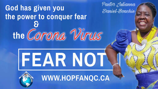 FEAR NOT ! 22-03-2020 FEAR NOT ! 22-03-2020