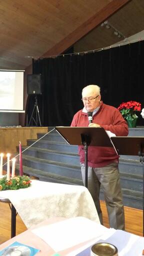 Pastor Speaking Christmas