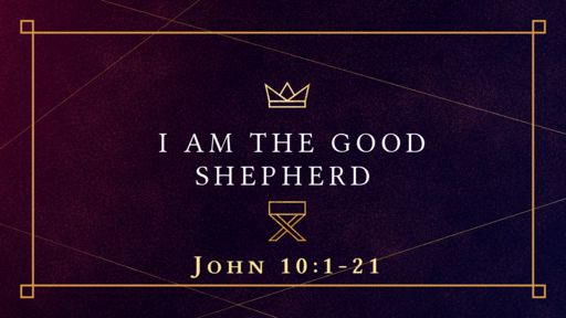 I AM the Good Shepherd