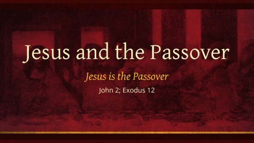 John 2; Exodus 12 - Jesus and the Passover