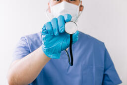 Doctor Holding a Stethoscope  image 2
