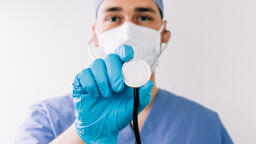 Doctor Holding a Stethoscope  image 3