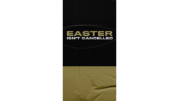 Easter Isn't Cancelled Gold  PowerPoint image 2