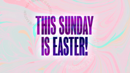 This Sunday is Easter Social Square  PowerPoint image 1