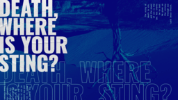 Death, Where Is Your Sting?  PowerPoint image 1