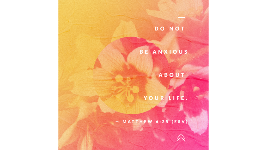 Do Not Be Anxious About Your Life large preview