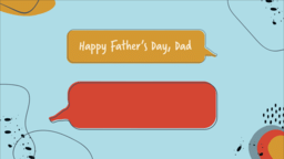 Happy Father's Day Shapes  PowerPoint image 4