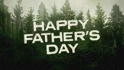 Happy Father's Day Woods  PowerPoint image 1
