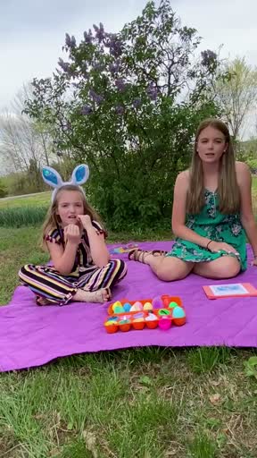 Brylee and Josey - Easter 2020 Brylee and Josey - Easter 2020