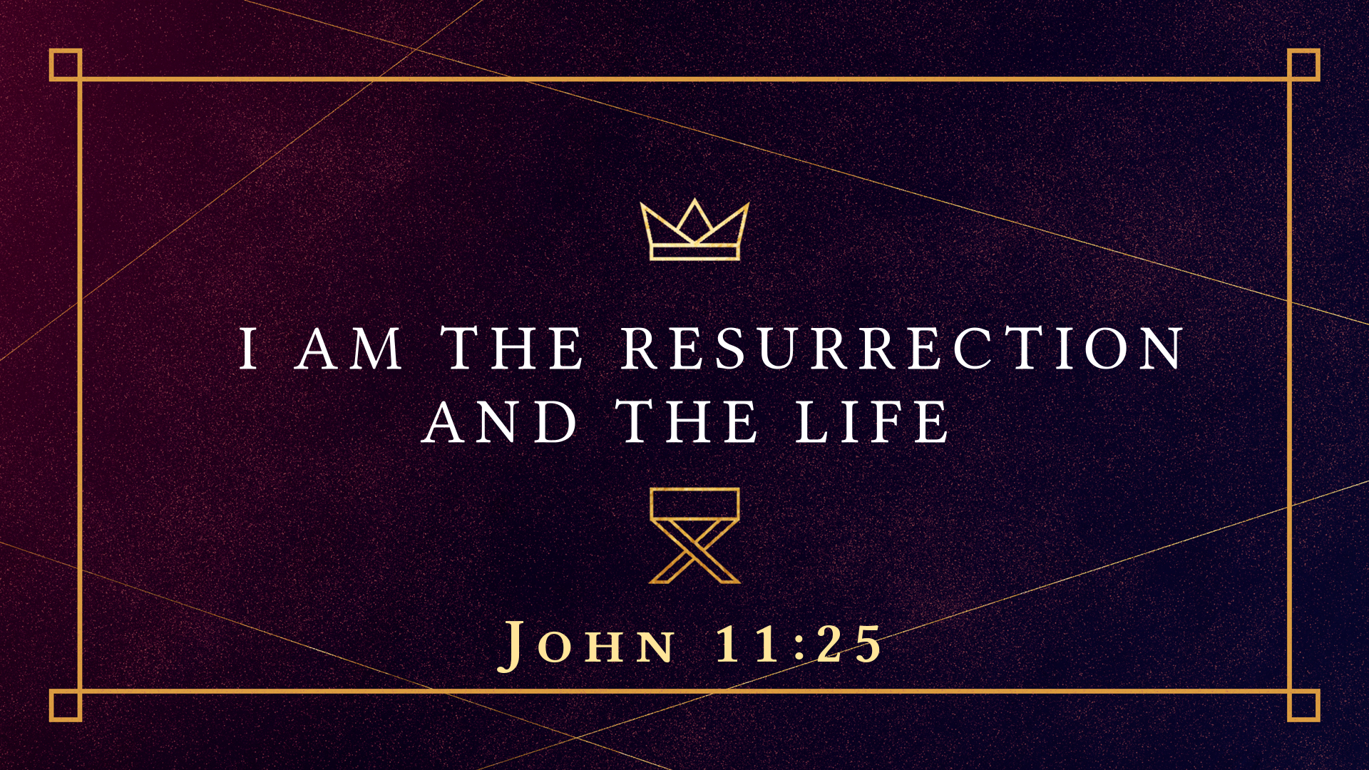 i am the resurrection and the life sermon