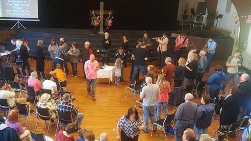 New Beginnings Congregation From Balcony (3)