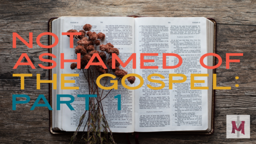 Not Ashamed of the Gospel: Part 1