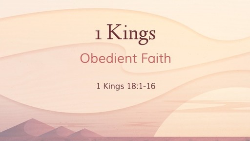 Obedient Faith : Obadiah