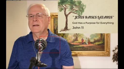 Jesus Raises Lazarus, 5-3-20