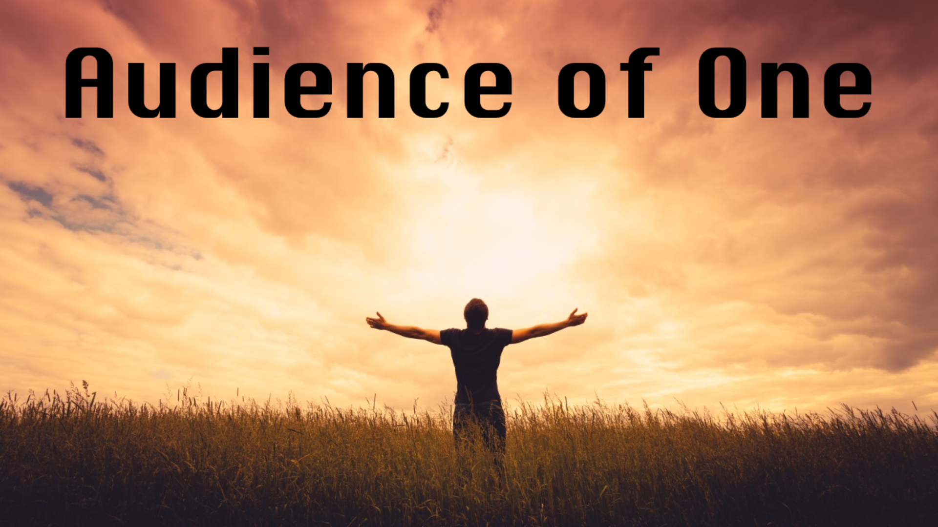 Audience of One Next Step Christian Church