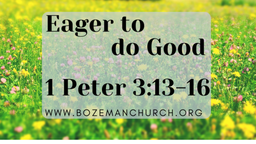 Eager to do Good