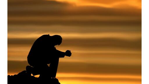 Prayer Sillouhette Prayer Sillouhette